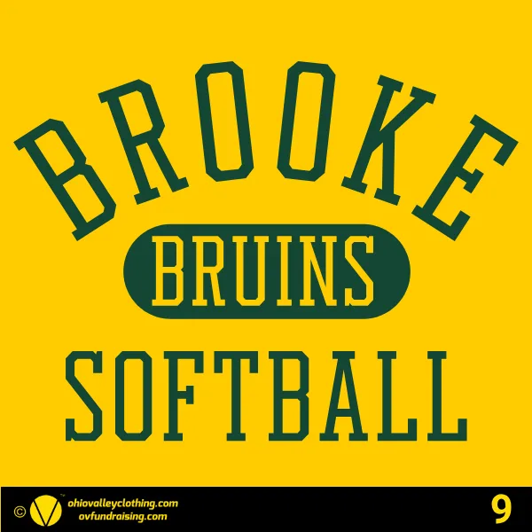 Brooke Middle School Softball 2026 Design 09