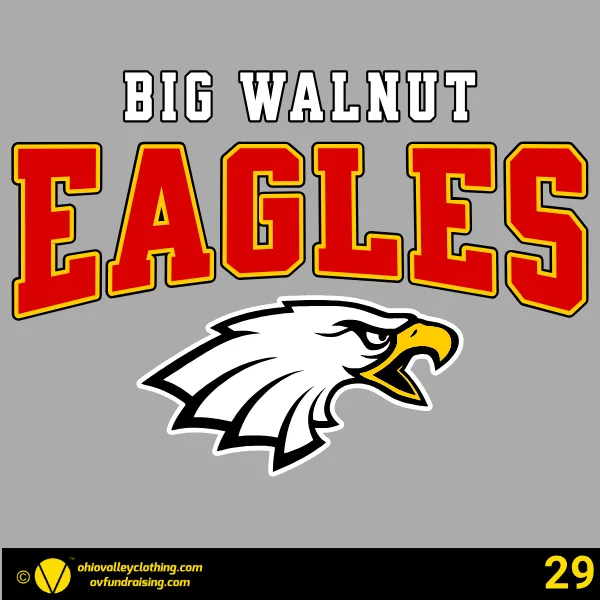 Big Walnut High School Swim Team 2026 Design 29