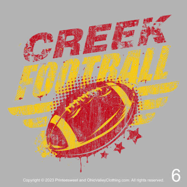 Creek Youth Football Fundraising 2023 Sample Designs Creek Youth Football 2023 Fundraising Sample Design Page 06