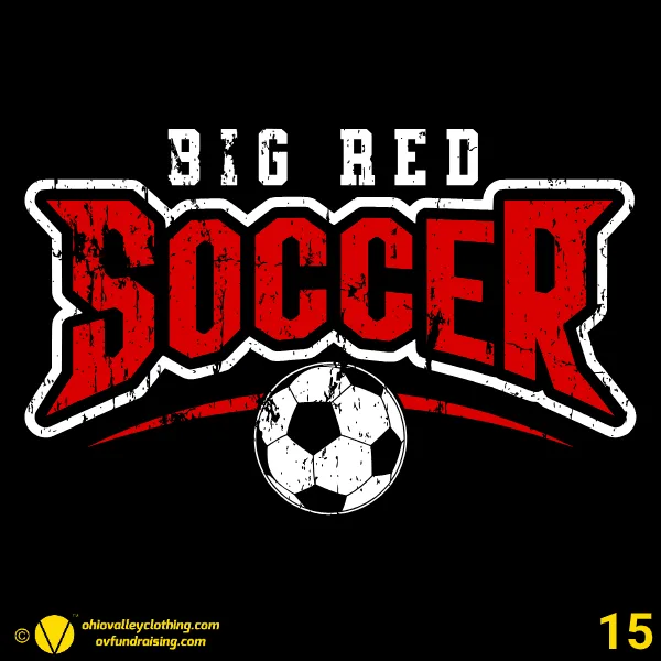Steubenville Big Red Boys Soccer 2025 Design 15
