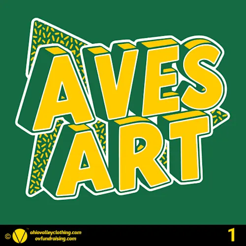 AVES Art K-12 at Sycamore Schools 2026 Fundraising Sample Designs