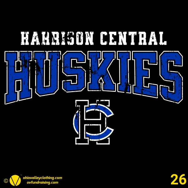 Harrison Central Huskies Soccer 2026 Design 26
