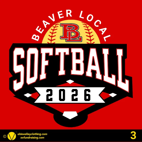 Beaver Local Softball Banquet Shirts 2026 Design 03