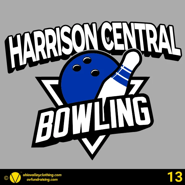 Harrison Central Bowling 2024 Design 13