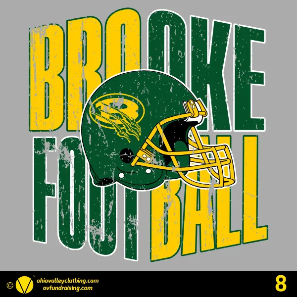 Brooke Bruin Youth Football & Cheer 2025 Design 08