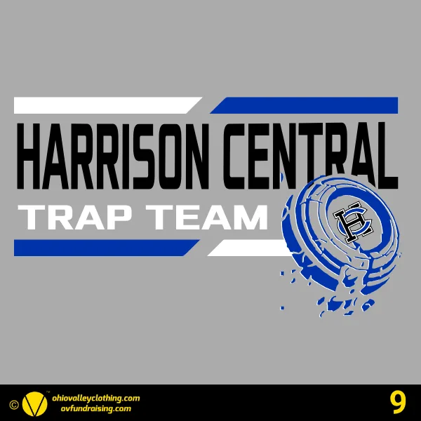 Harrison Central Trap Shooting Team 2026 Design 09