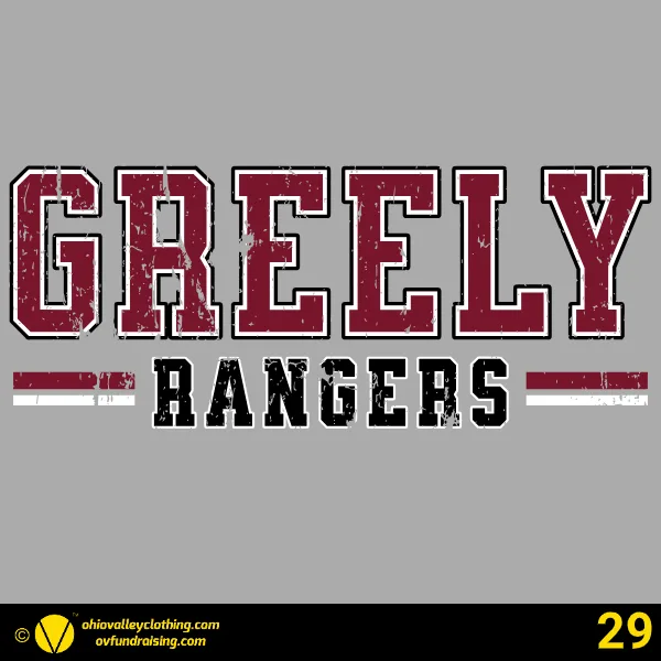 Greely Rangers Football 2026 Design 29