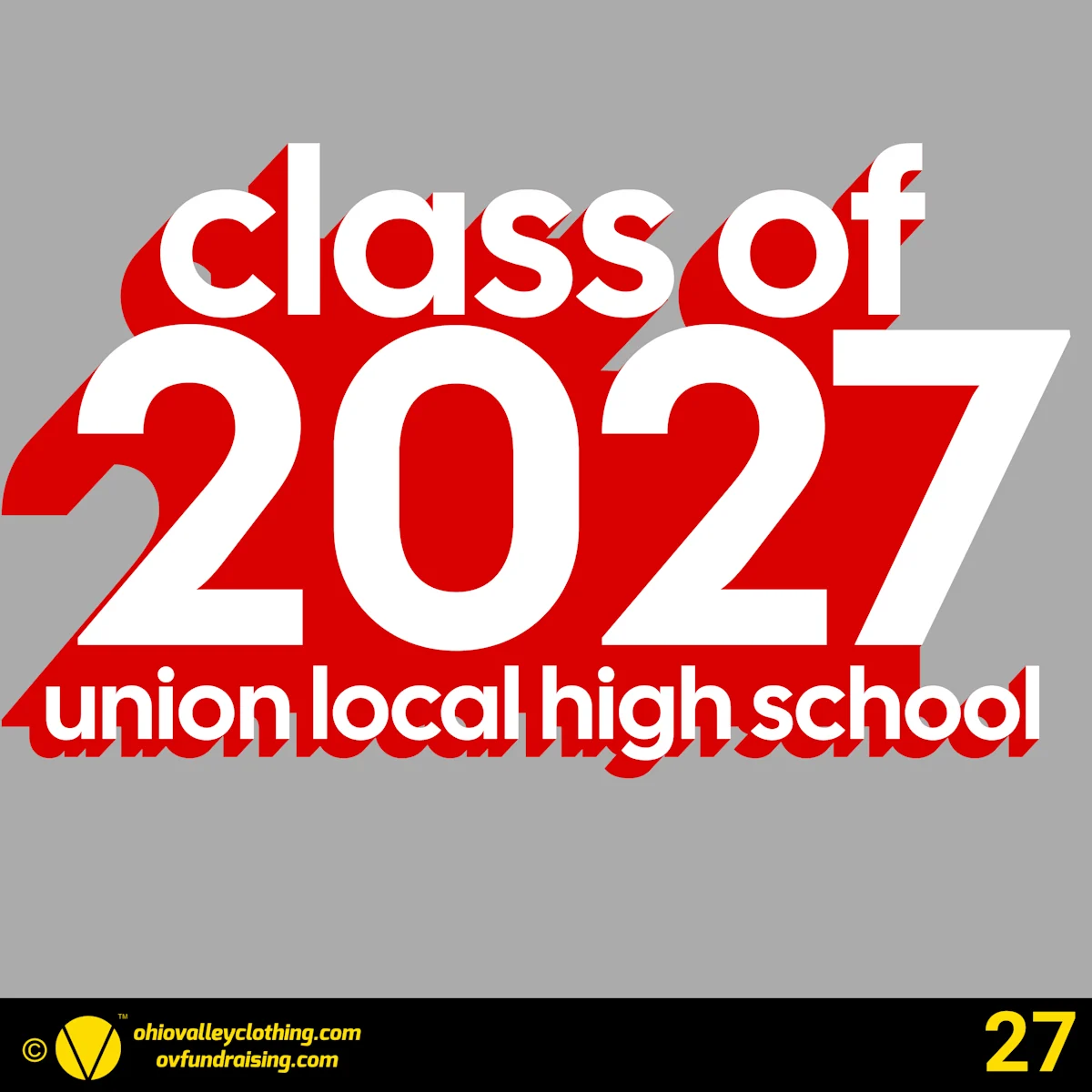 ULHS Class of 2027 - Spring 2026 - Design 27