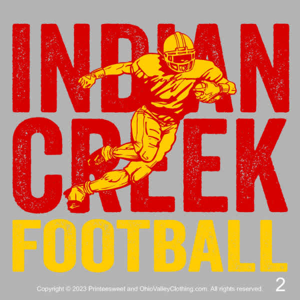 Indian Creek Boosters 2023 Sample Designs for Night at the Races and Locker Indian Creek Boosters 2023 Football Designs Page 02