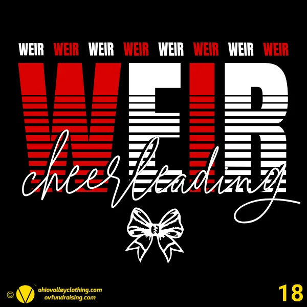 Weirton Steelers Cheering Organization 2026 - Design 18