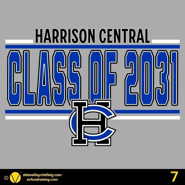 Harrison Central Elementary 6th Grade Graduation 2025 Design 07