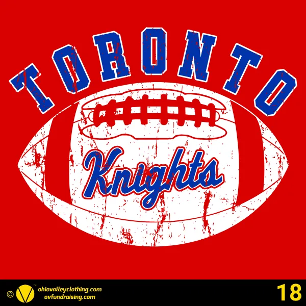 Toronto High School Football 2025 Design 18