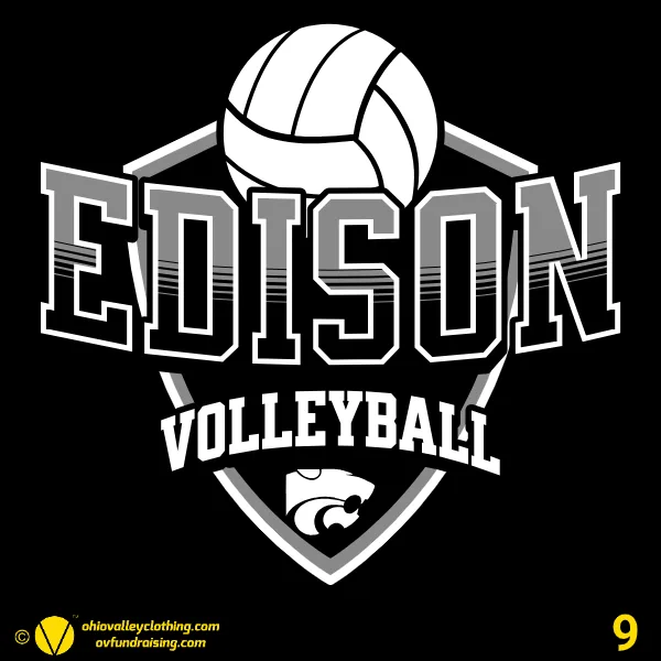Edison Volleyball 2024- Design 09