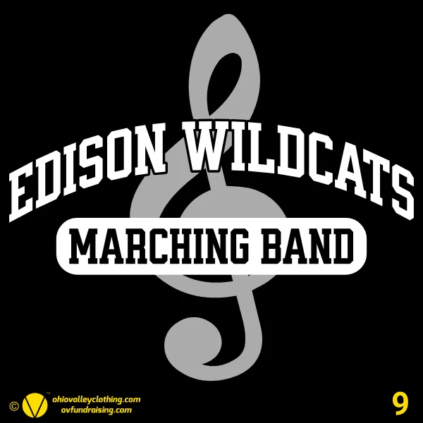 Edison High School Band Boosters 2026 Design 09