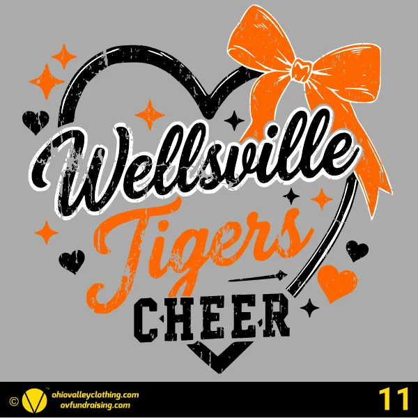 Wellsville Loud & Proud Cheer Boosters 2026 Design 11