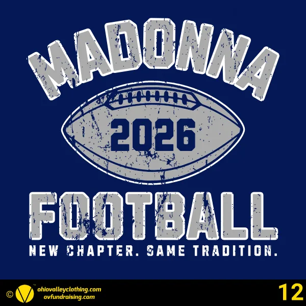Madonna Football 2026 Design 12