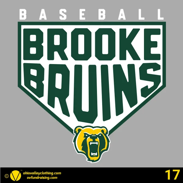 Brooke Middle School Club Baseball 2026 Design 17