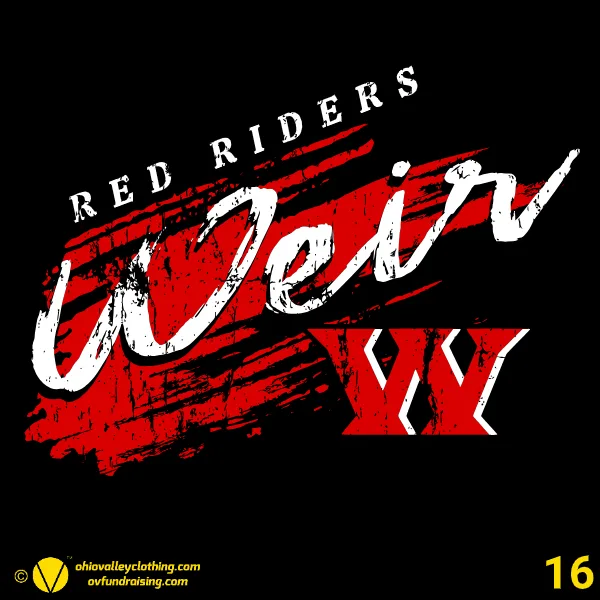 Weir Middle Cheer Parent Group 2025 Design 16