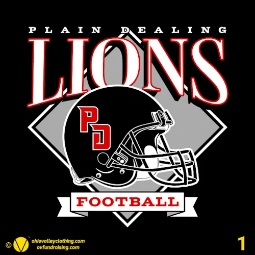 Plain Dealing HS Football 2026 Fundraising Sample Designs
