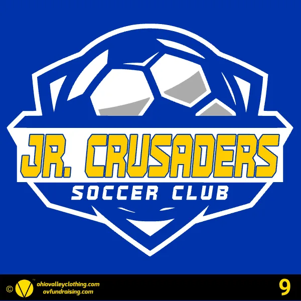 Jr. Crusaders Soccer 2026 Design 09