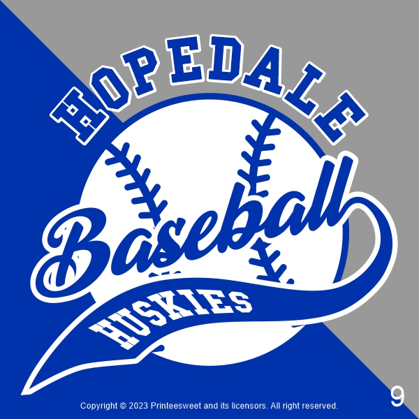 Fundraising Design Samples for Hopedale Baseball 2023 HopedaleBaseball