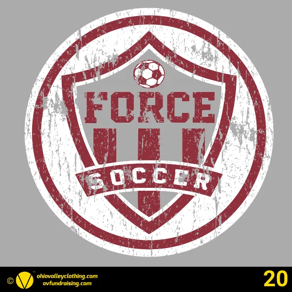 TSU Force Soccer 2026 Design 20