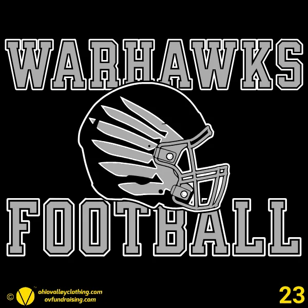 Westerville Central Spring Football 2025 Design 23