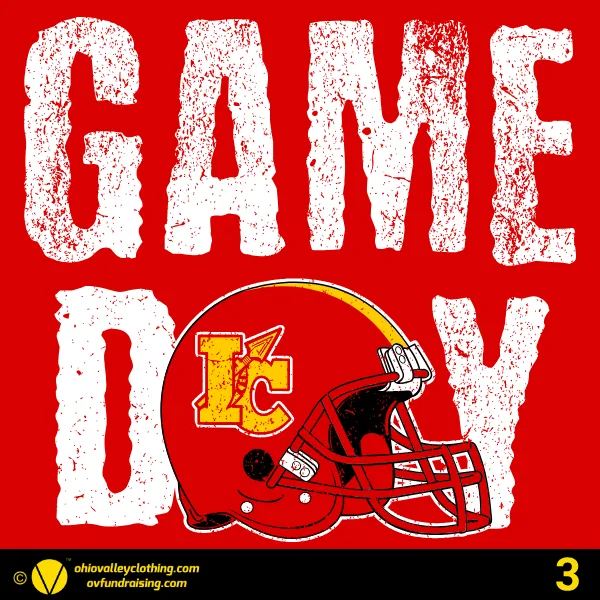 Indian Creek Middle School Football 2024 Design 03