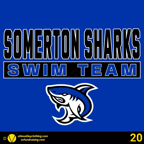 Somerton Sharks Swim Team 2025 Design 20