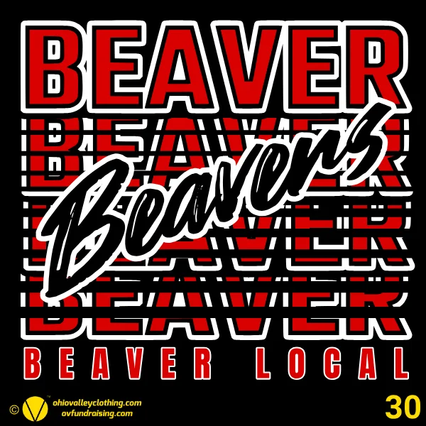 Beaver Local Bowling 2024 Design 30
