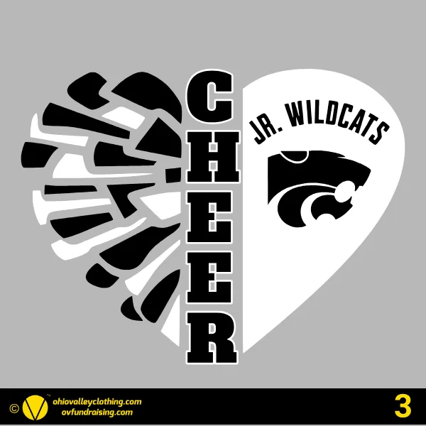 Edison Jr. Wildcats Cheer 2024 Design 03