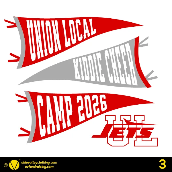 Union Local Kiddie Cheer Camp 2026 Design 03