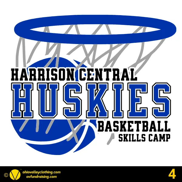 Harrison Central Basketball Skills Camp 2024- Design 04