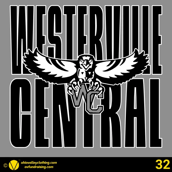 Westerville Central Wrestling 2024-2025 Design 32