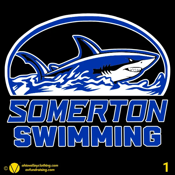 Somerton Sharks Swim Team 2025 Design 01