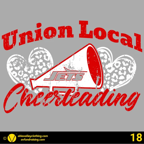 Union Local Little Jets Cheer 2026 Design 18