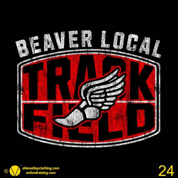 Beaver Local Track Sample Designs 2024 Beaver Local Track 2024- Design 024