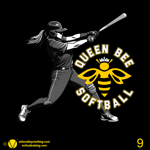 Queen Bee Softball Sample Designs 2024 Queen Bee 2024 Fundraising Sample Design 09