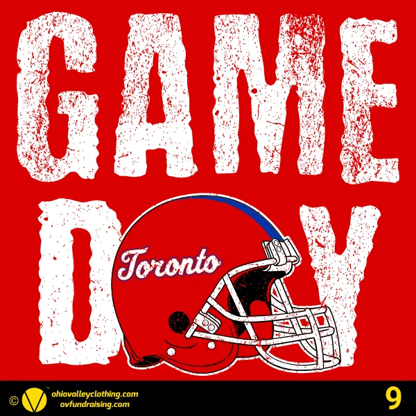 Toronto High School Football 2024 Design 09