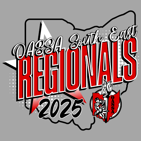 OASSA South East Cheer Regionals 2025 logo