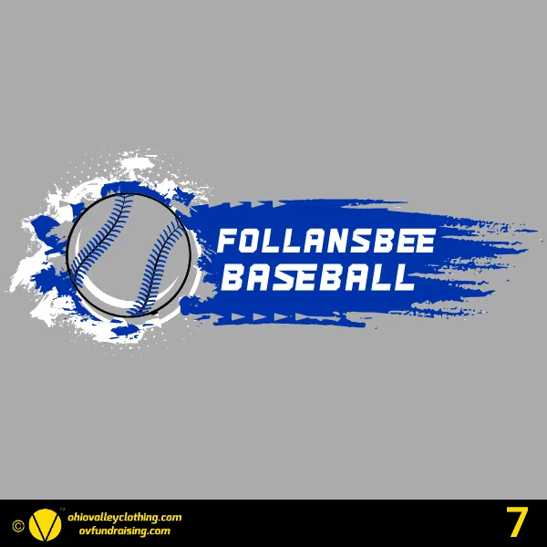 Follansbee Baseball & Softball Association 2025 Design 07