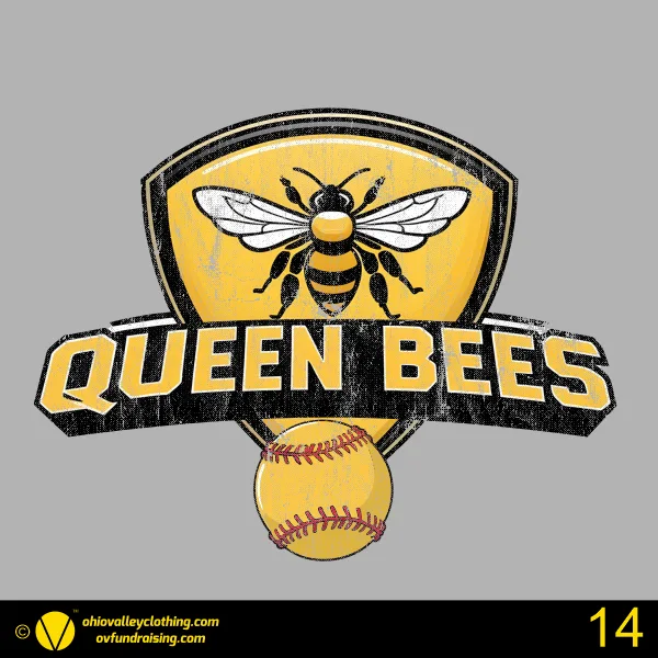Queen Bee 2024 Fundraising Sample Design 14