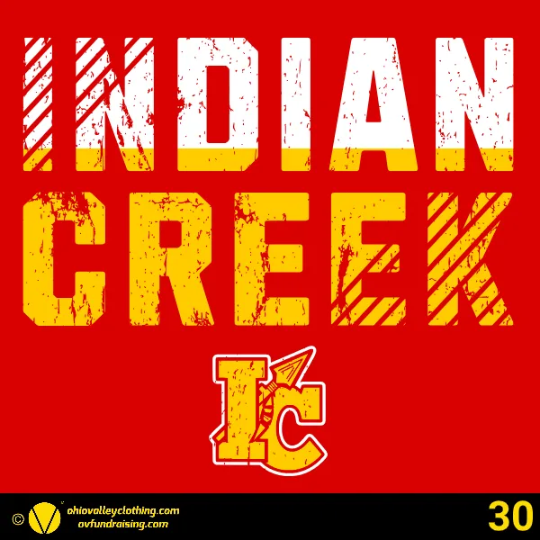 Indian Creek Youth Football and Cheering 2025 Design 30