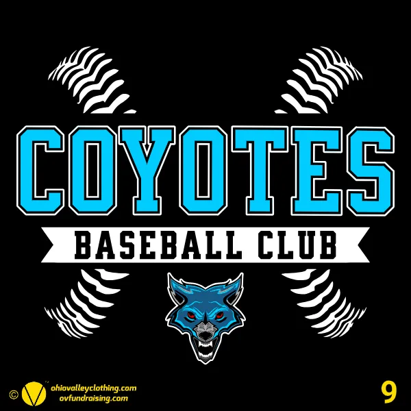 SV Coyotes Baseball Club Fall 2025 Design 09