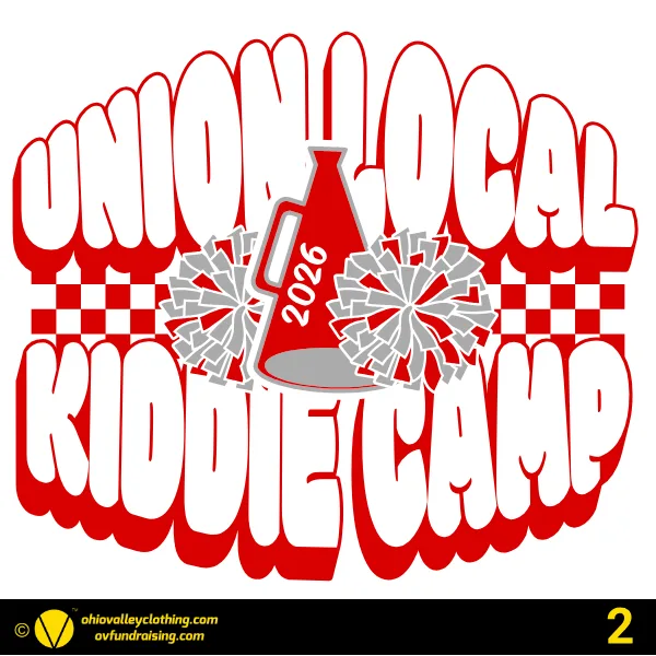 Union Local Kiddie Cheer Camp 2026 Design 02