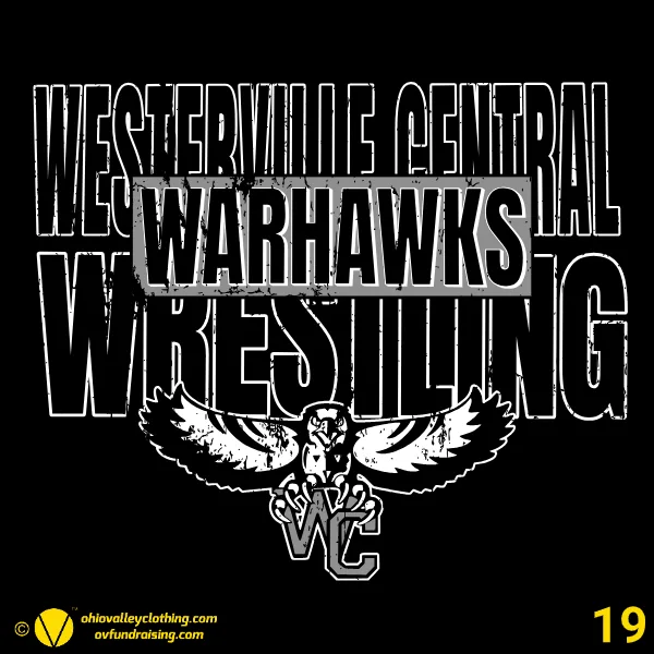 Westerville Central Wrestling 2024-2025 Design 19