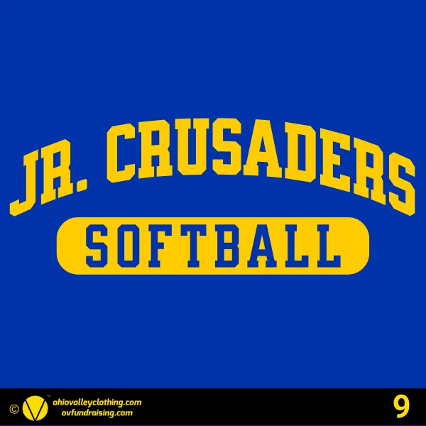 Jr Crusaders Softball 2026 Design 09