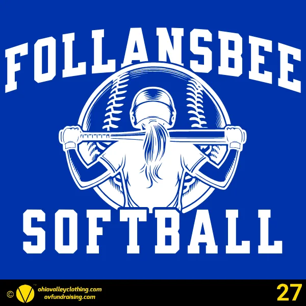 Follansbee Baseball & Softball Association 2025 Design 27
