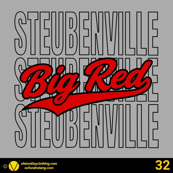 Steubenville Big Red Golf 2026 Design 32