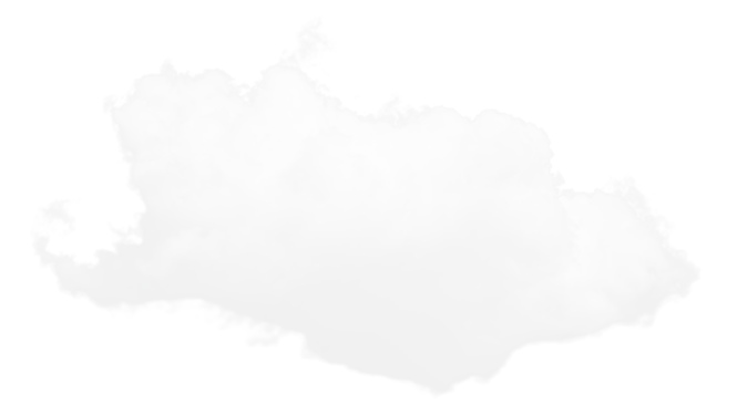 Floating clouds in the background